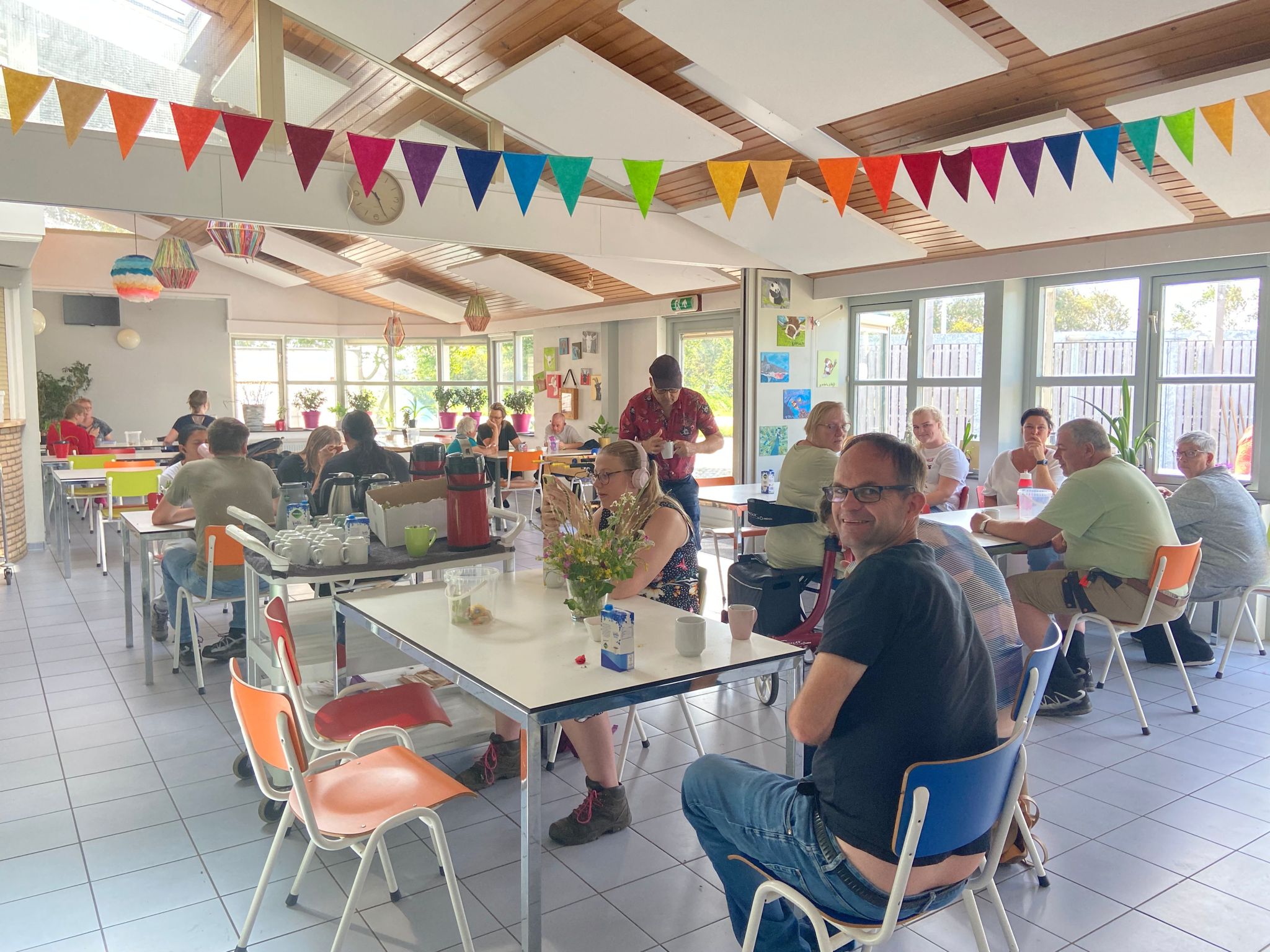 Samen in de kantine