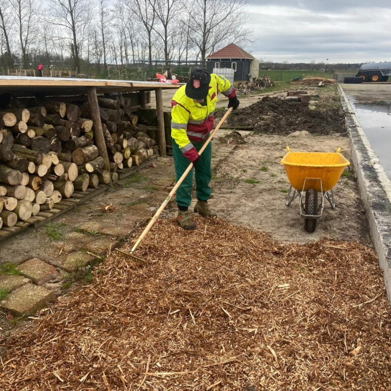 Werken in de tuin